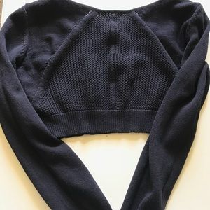 Bloch Cropped Knit Ballet Sweater